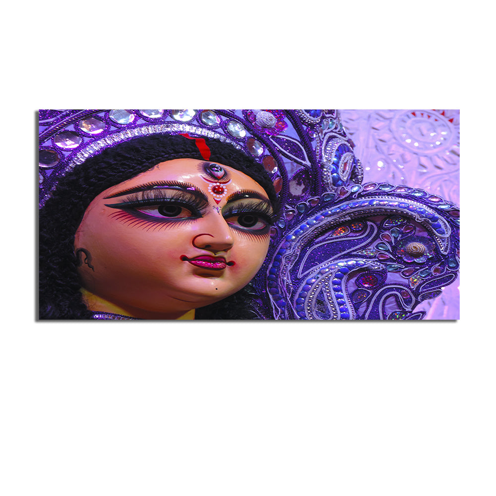 Durga Devi Canvas Print Modern Wall Painting