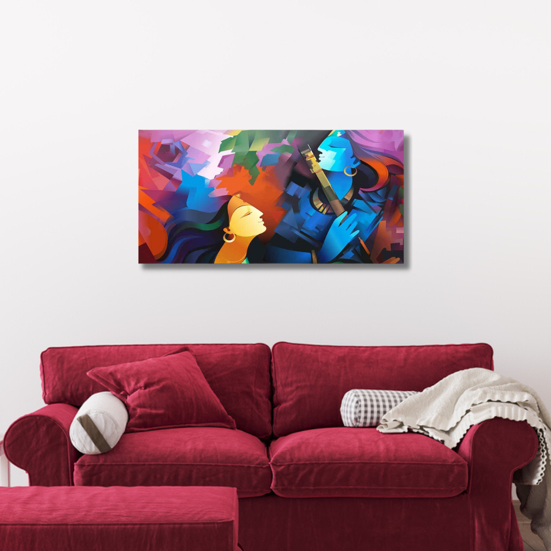landscape Abstract Canvas Wall Painting